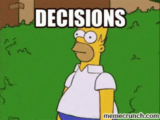 Limit your options
