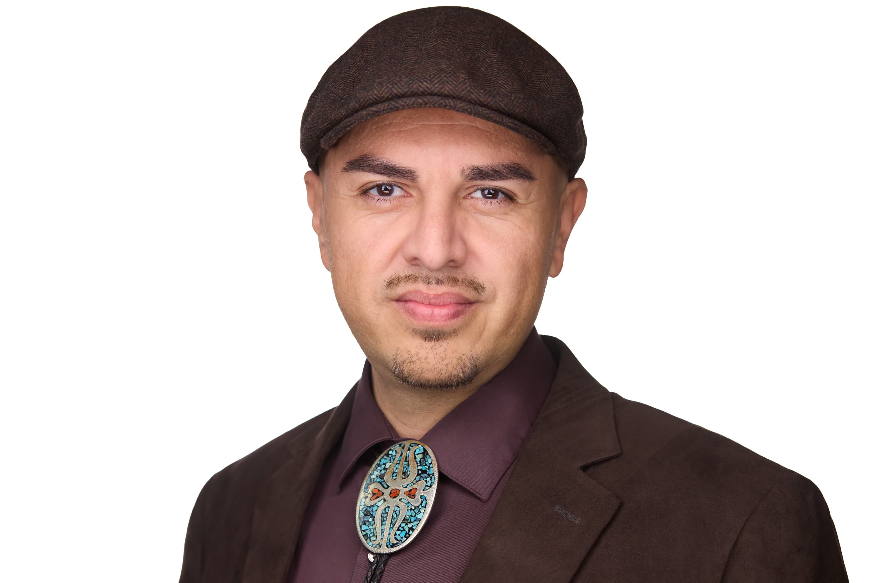 Professional headshot of Damien - poet and author