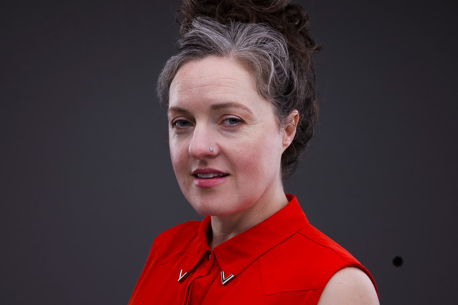 Headshot retouching example 3—before retouching