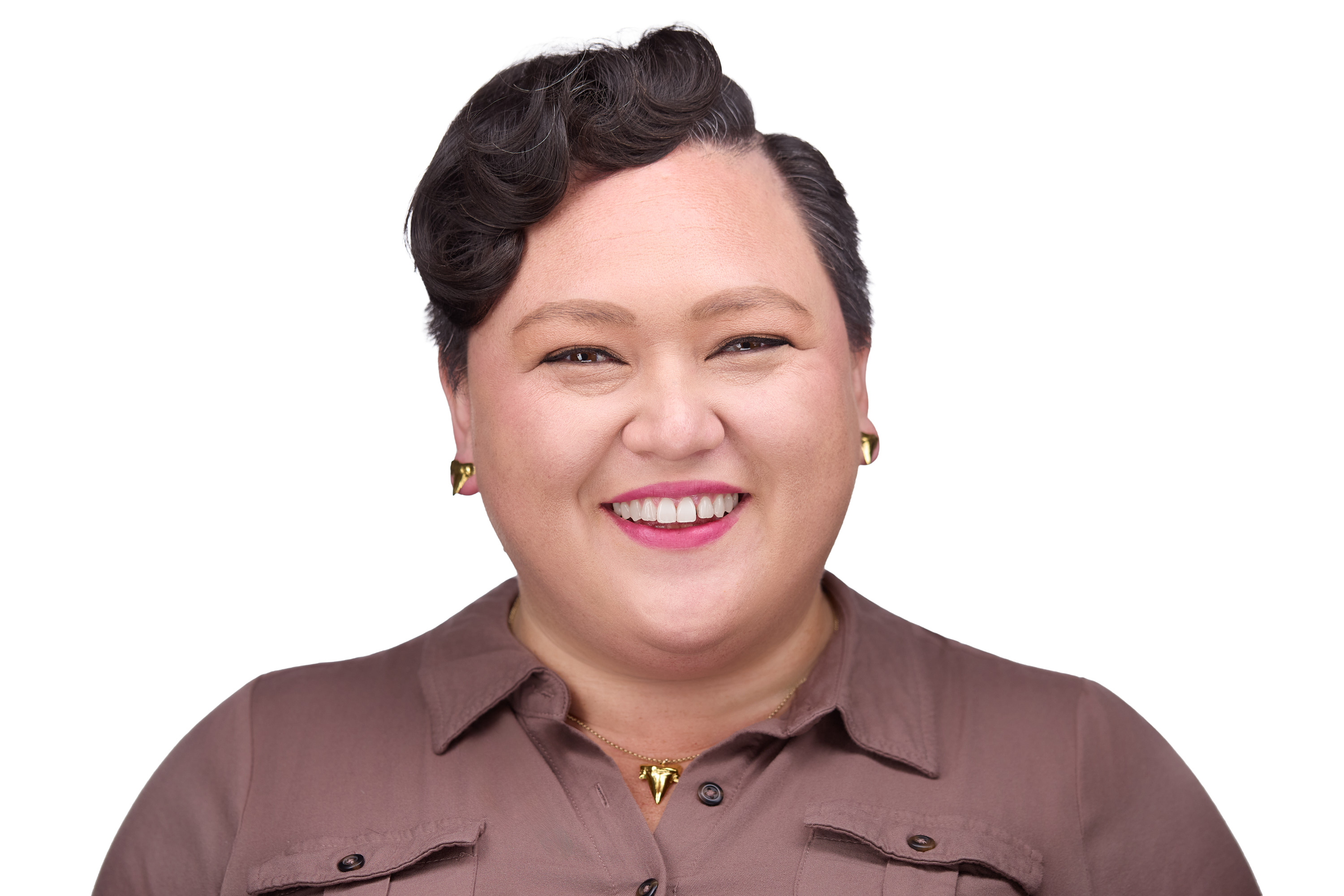 Professional headshot of Kawai - dining services chef Oakland studio